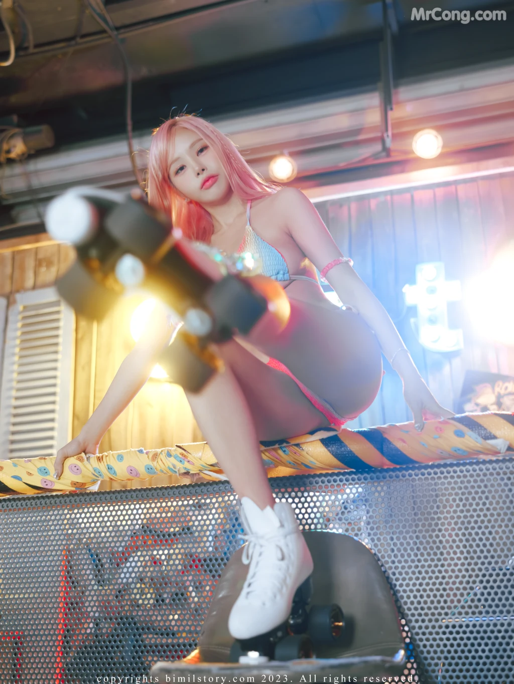 [Bimilstory] BABBYANG (바비앙): Vol.01 Debut Lolli Roller Girl (89 photos )