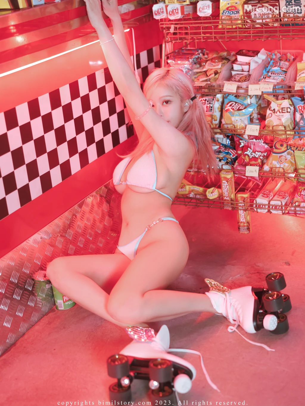 [Bimilstory] BABBYANG (바비앙): Vol.01 Debut Lolli Roller Girl (89 photos + 3 videos) – Page 8