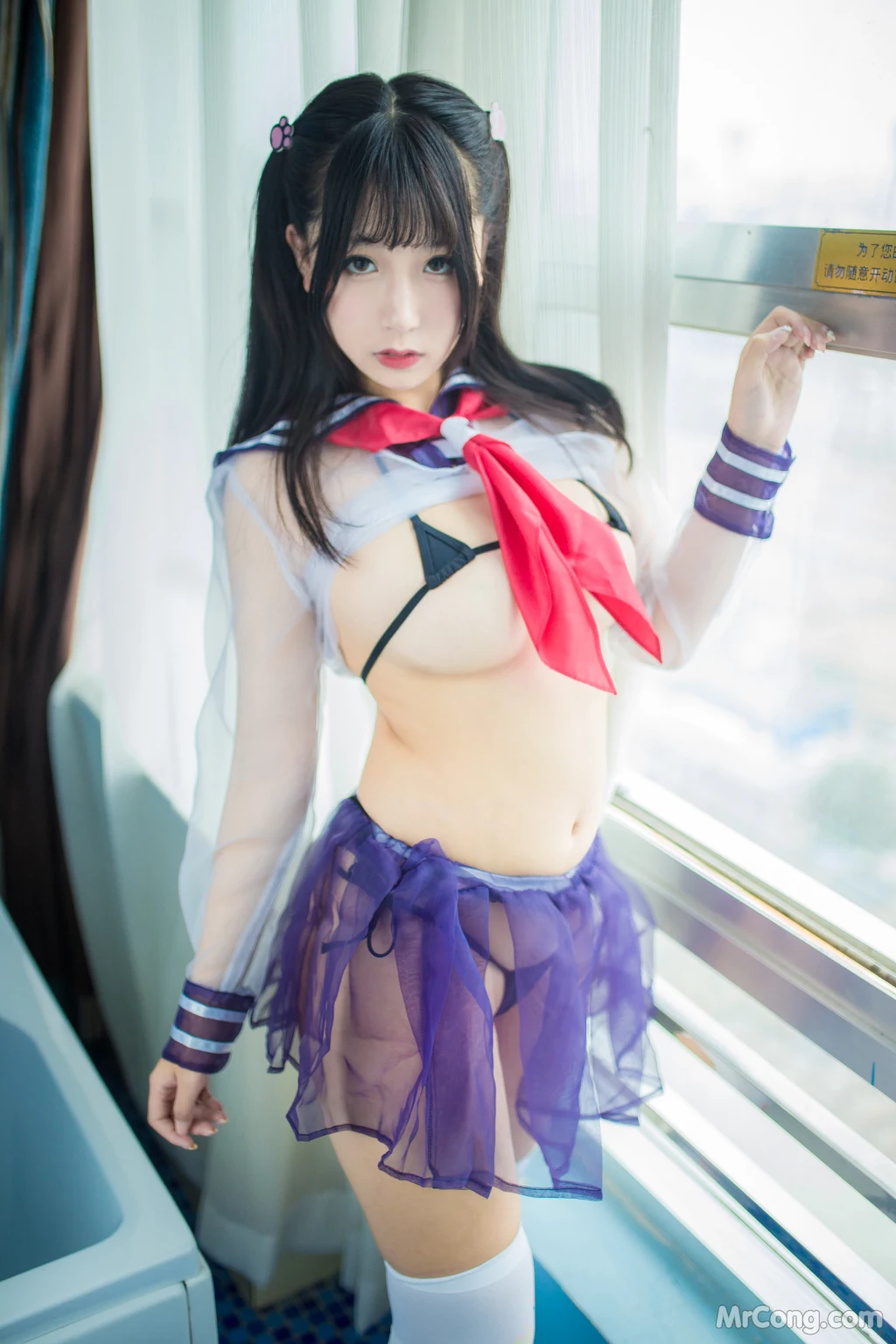 Coser@Mao Jiu Jiang Sakura (猫九酱Sakura): 刀舞 (68 photos)