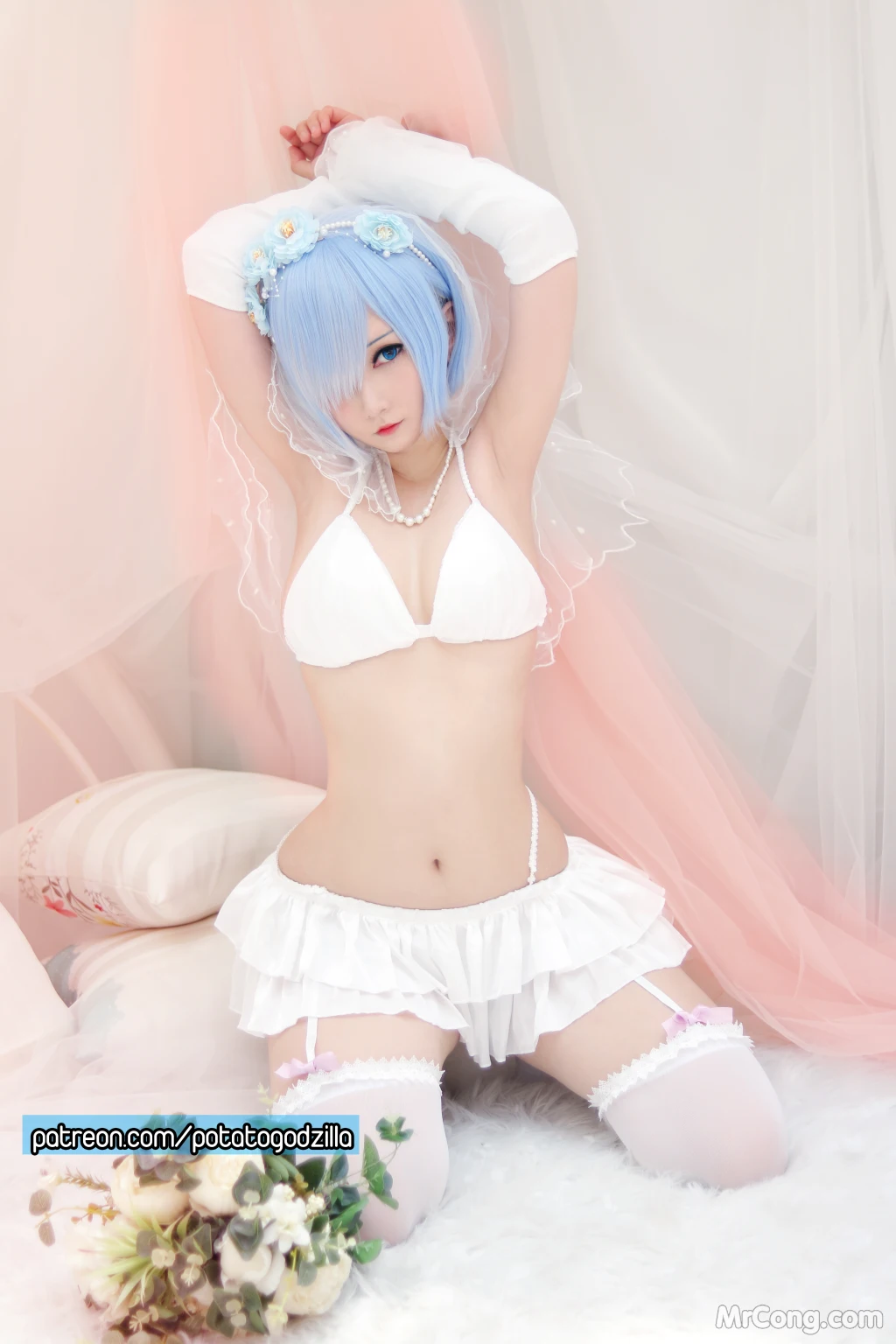 Coser@Potato Godzilla: Bride Rem (42 photos) – Page 2