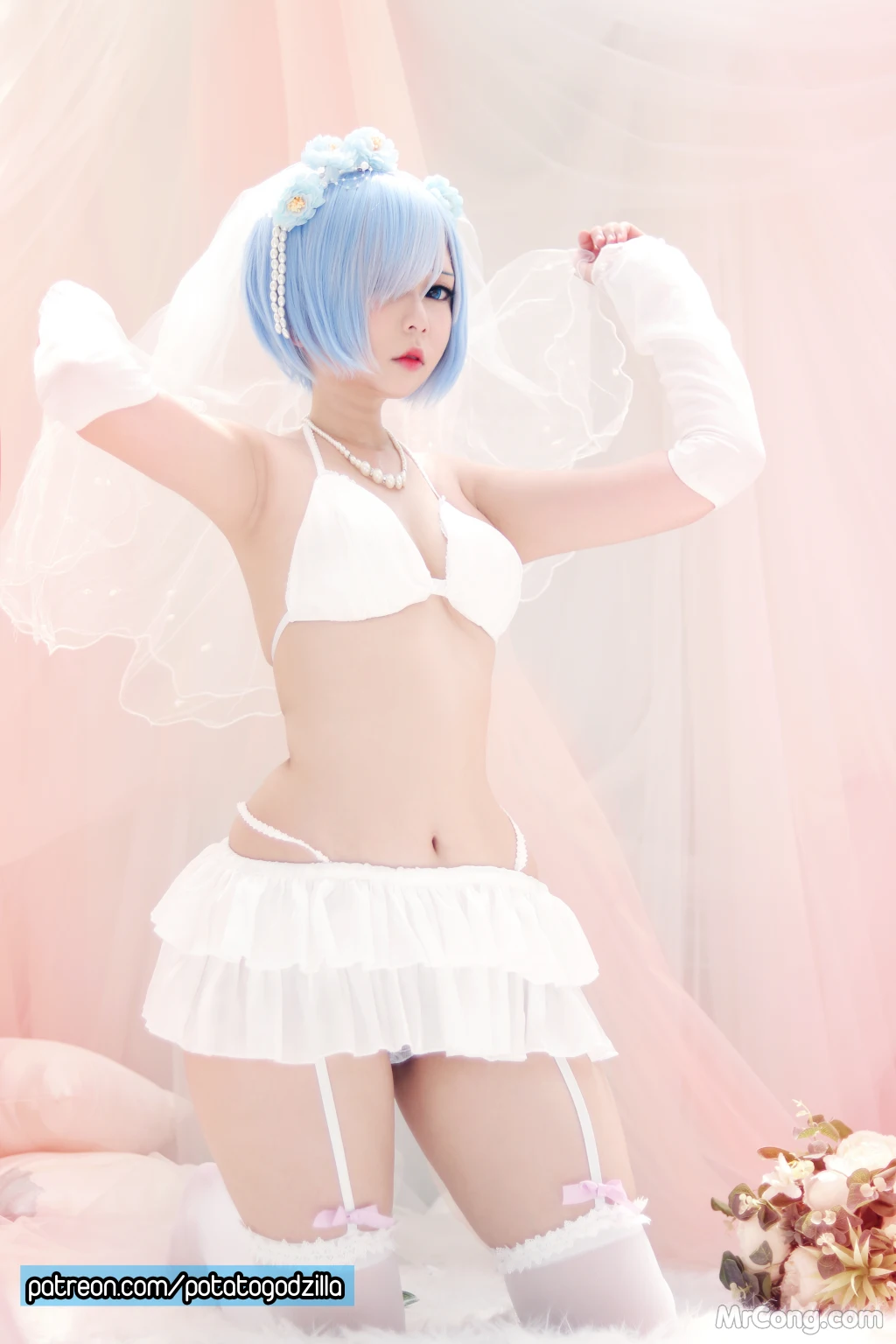 Coser@Potato Godzilla: Bride Rem (42 photos) – Page 2