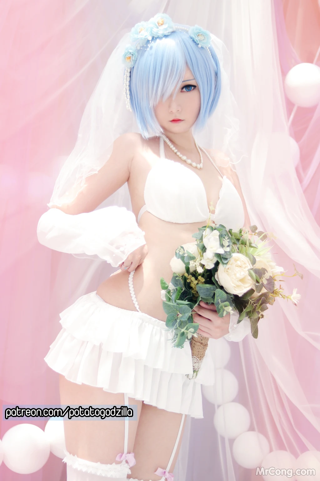 Coser@Potato Godzilla: Bride Rem (42 photos) – Page 3