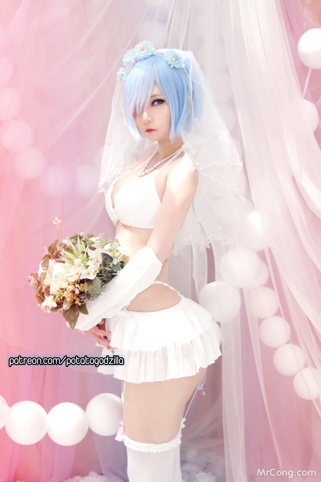 Coser@Potato Godzilla: Bride Rem (42 photos) – Page 3