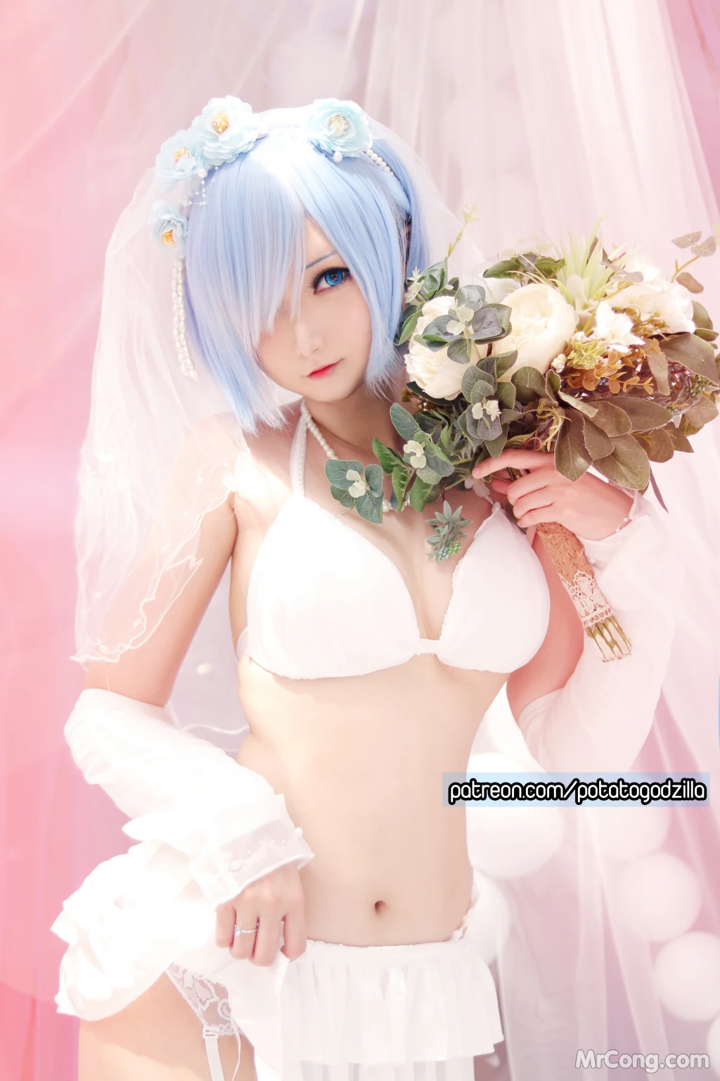 Coser@Potato Godzilla: Bride Rem (42 photos) – Page 3