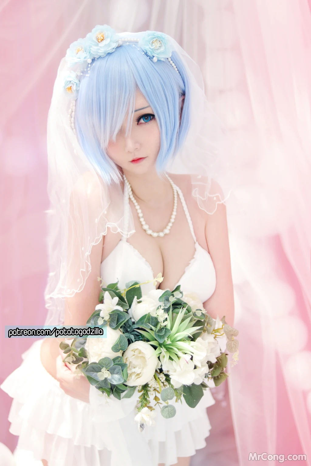 Coser@Potato Godzilla: Bride Rem (42 photos) – Page 3