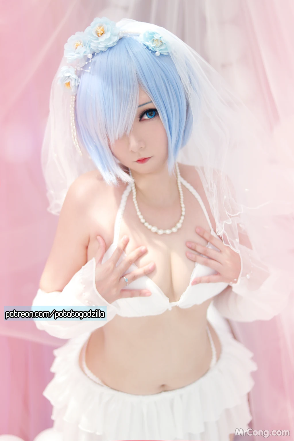 Coser@Potato Godzilla: Bride Rem (42 photos) – Page 4