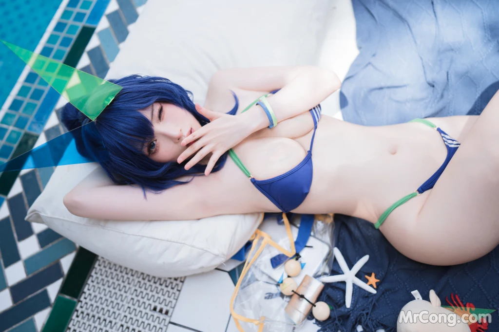 Coser@rioko凉凉子 Vol.119: 碧蓝航线 花园 (40 photos )