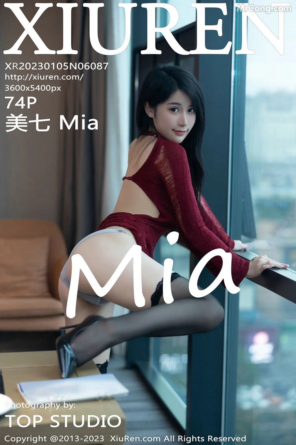 XIUREN No.6087: 美七Mia (75 photos)