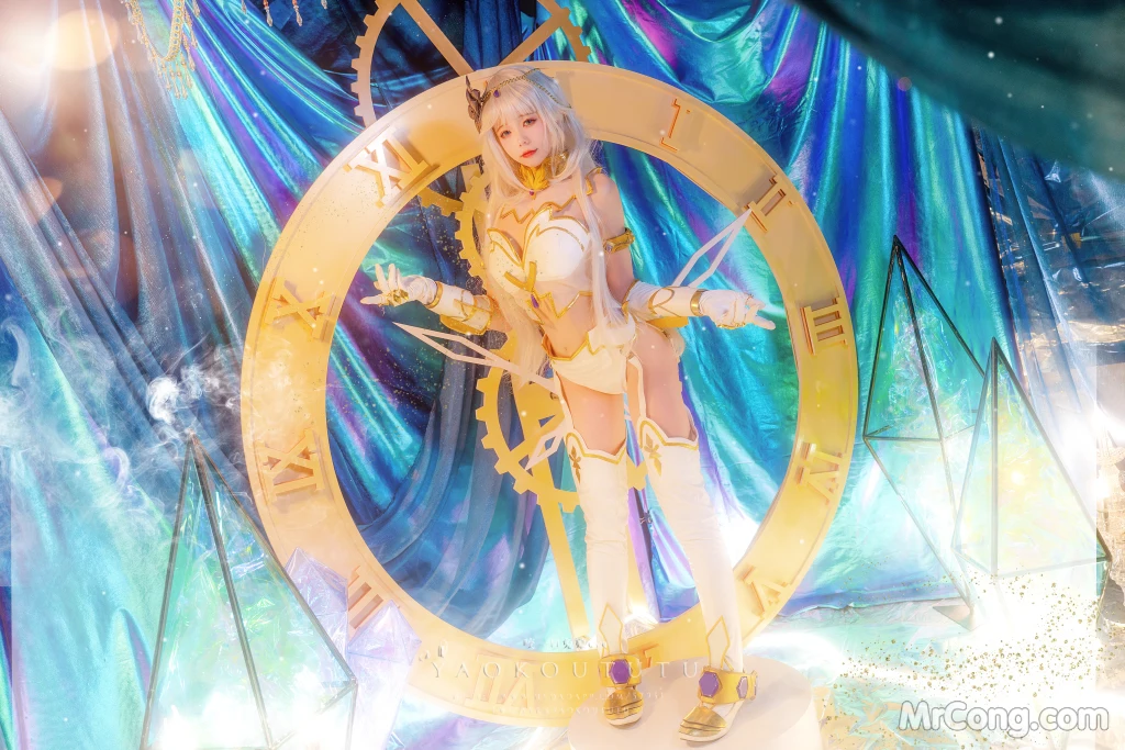 Coser@黏黏团子兔: T3专属特典『海王星』+ T3专属舞蹈『江南style』 (47 photos + 1 video) – Page 5