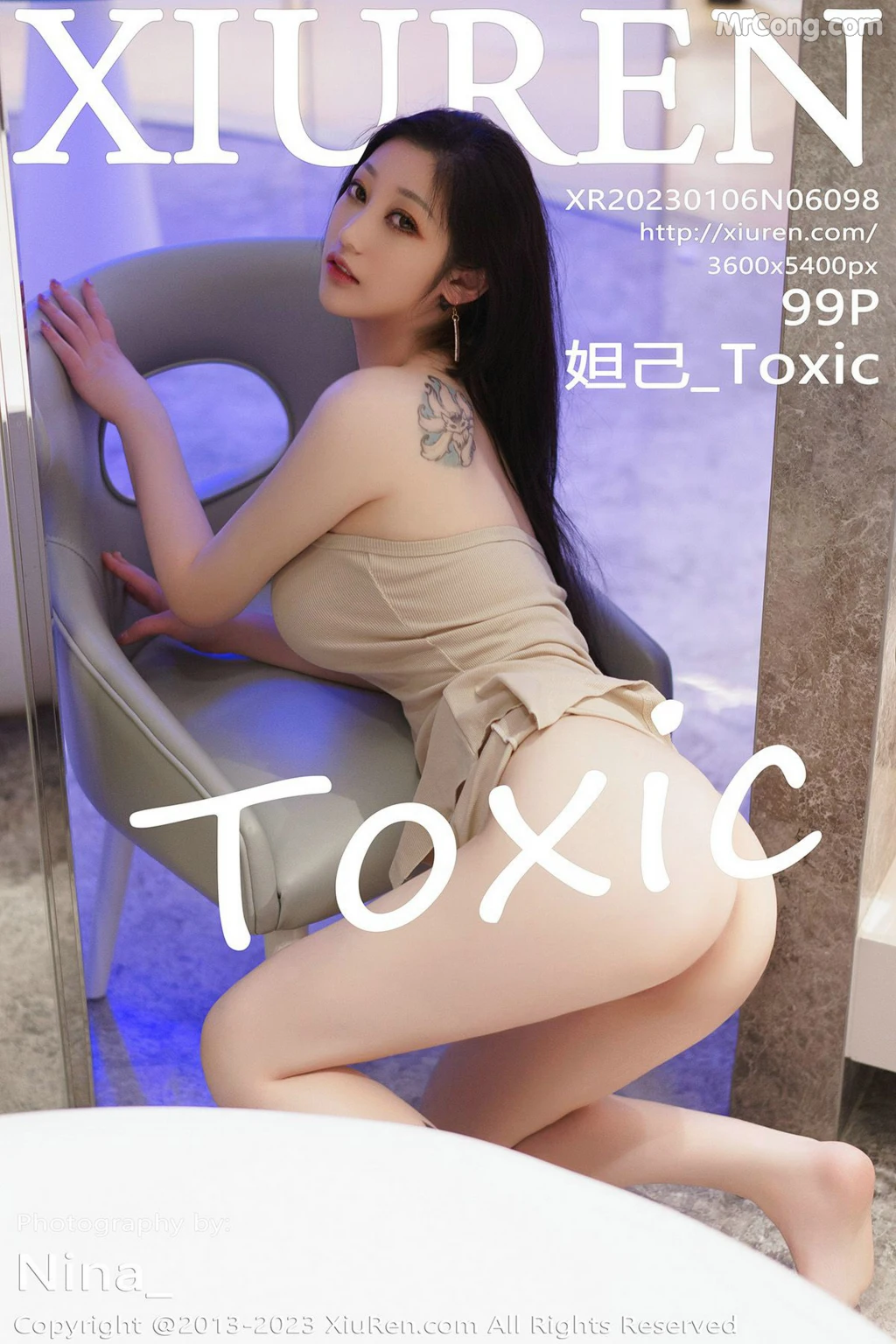 XIUREN No.6098: Daji_Toxic (妲己_Toxic) (100 photos)