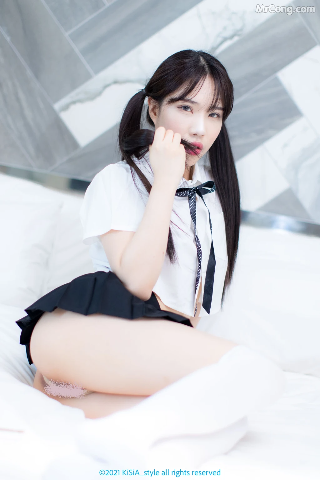 [KiSiA] Eunha (은하) – ft. Schoolgirl (90 photos)插图2