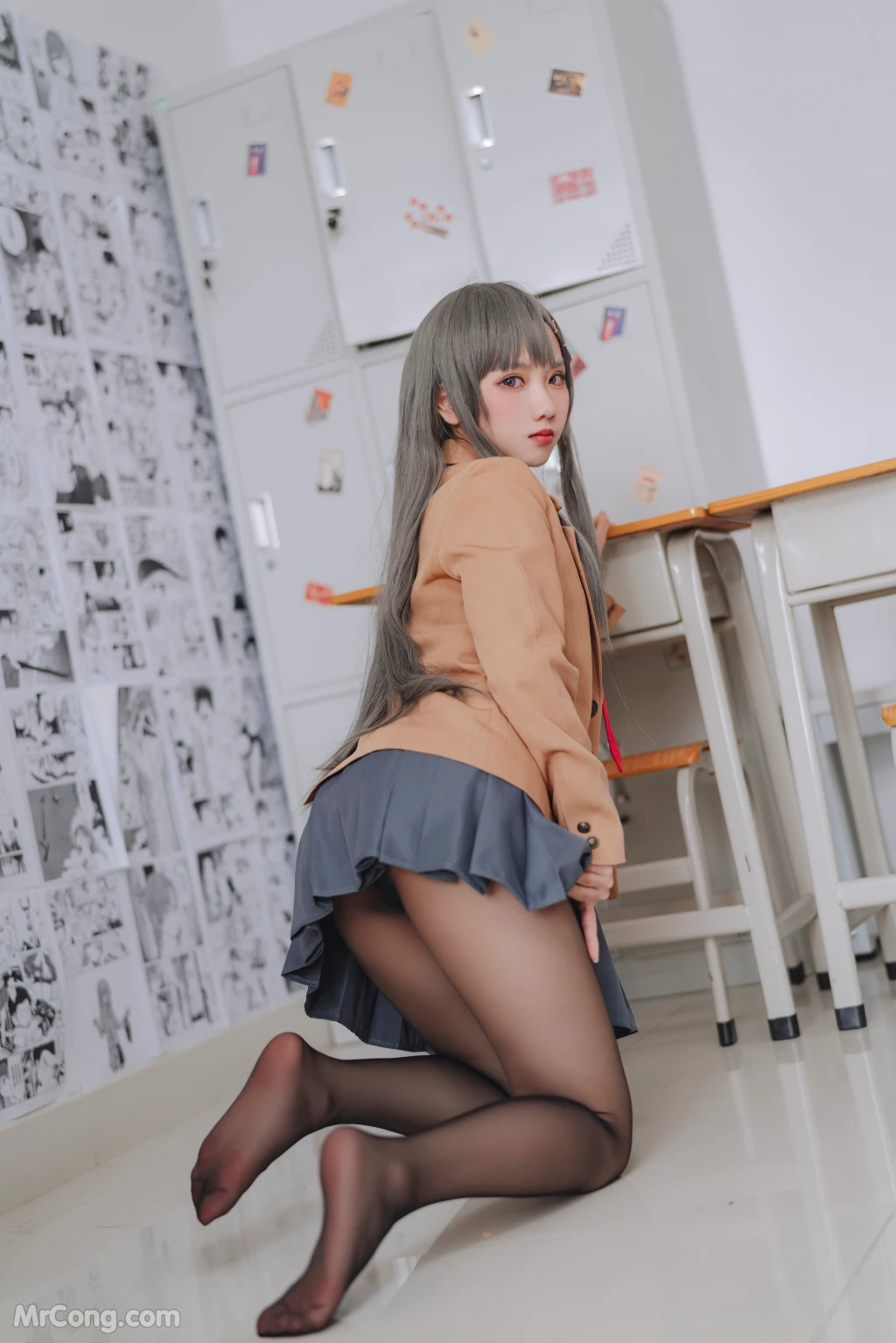 Coser@果咩酱w Vol.043: 麻衣校服 (30 photos) – Page 3
