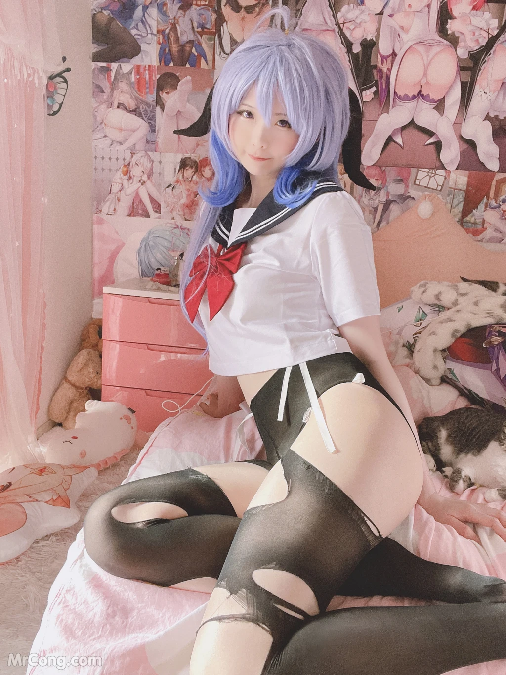 Coser@习呆呆: 椰羊 Genshin Impact Ye Yang (45 photos) – Page 2