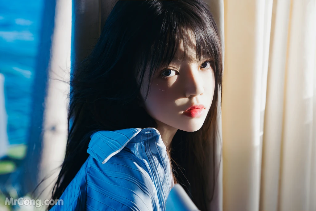 Coser@桜桃喵 Vol.162: 蓝衬衫 (44 photos) – Page 2