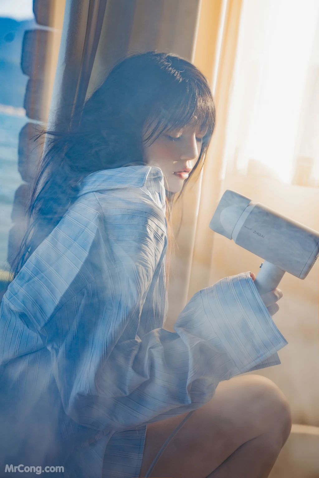 Coser@桜桃喵 Vol.162: 蓝衬衫 (44 photos) – Page 2