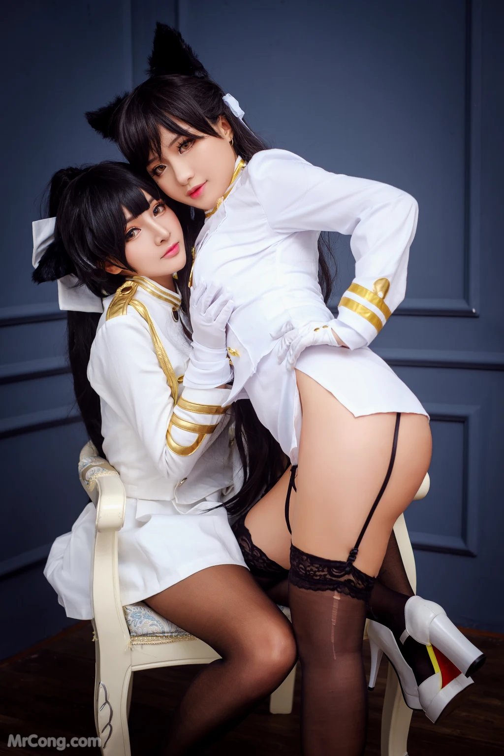 Coser@Mimichan: Takao&amp;Atago (23 photos)