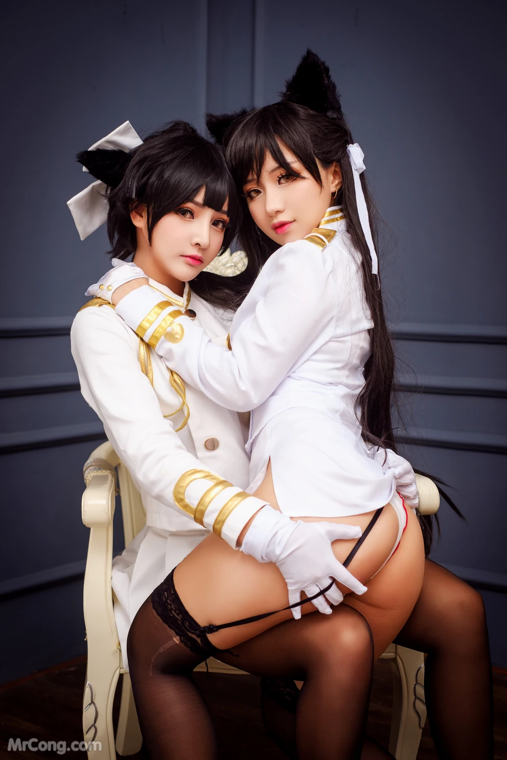 Coser@Mimichan: Takao&amp;Atago (23 photos)