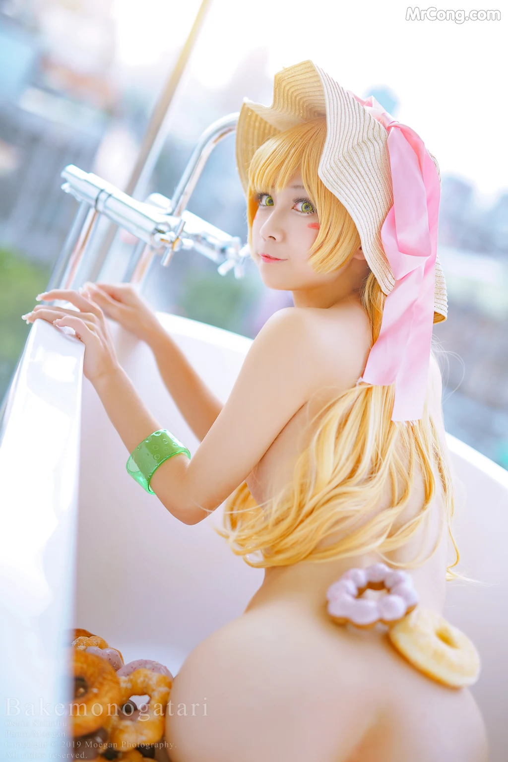 Coser@沖田凜花Rinka: 忍野忍ドーナツのお風呂 ver (10 photos)插图2