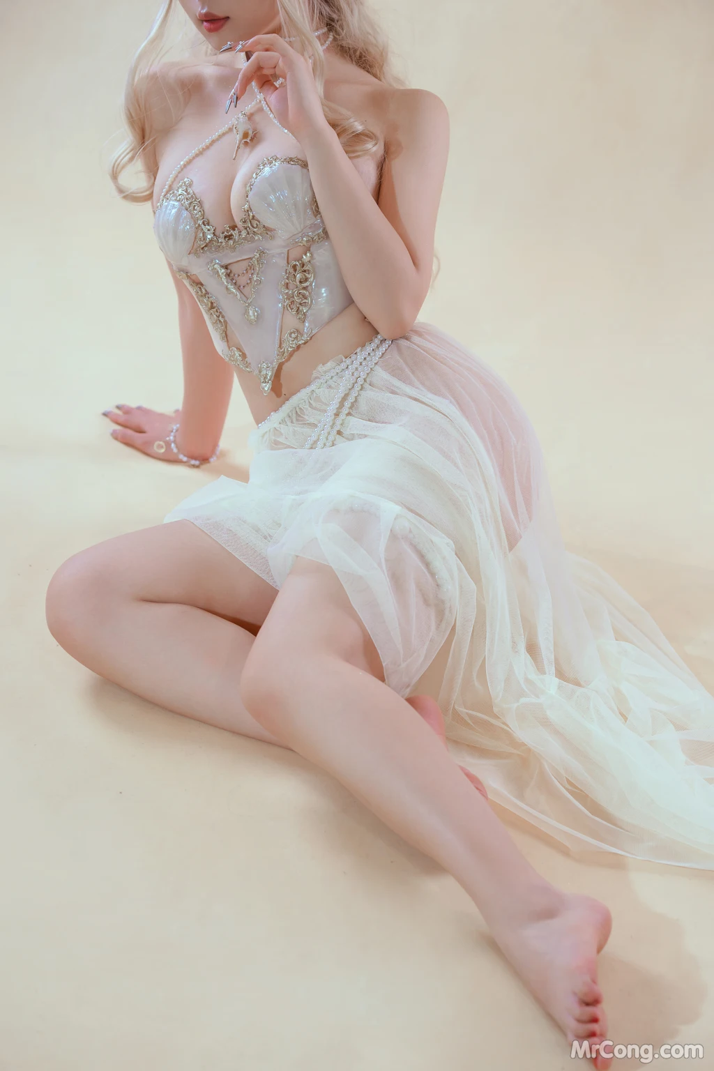 Coser@云溪溪 (Yunx1x1) Vol.057: 珊迦娜·人鱼（奶桃桃） (31 photos) – Page 3