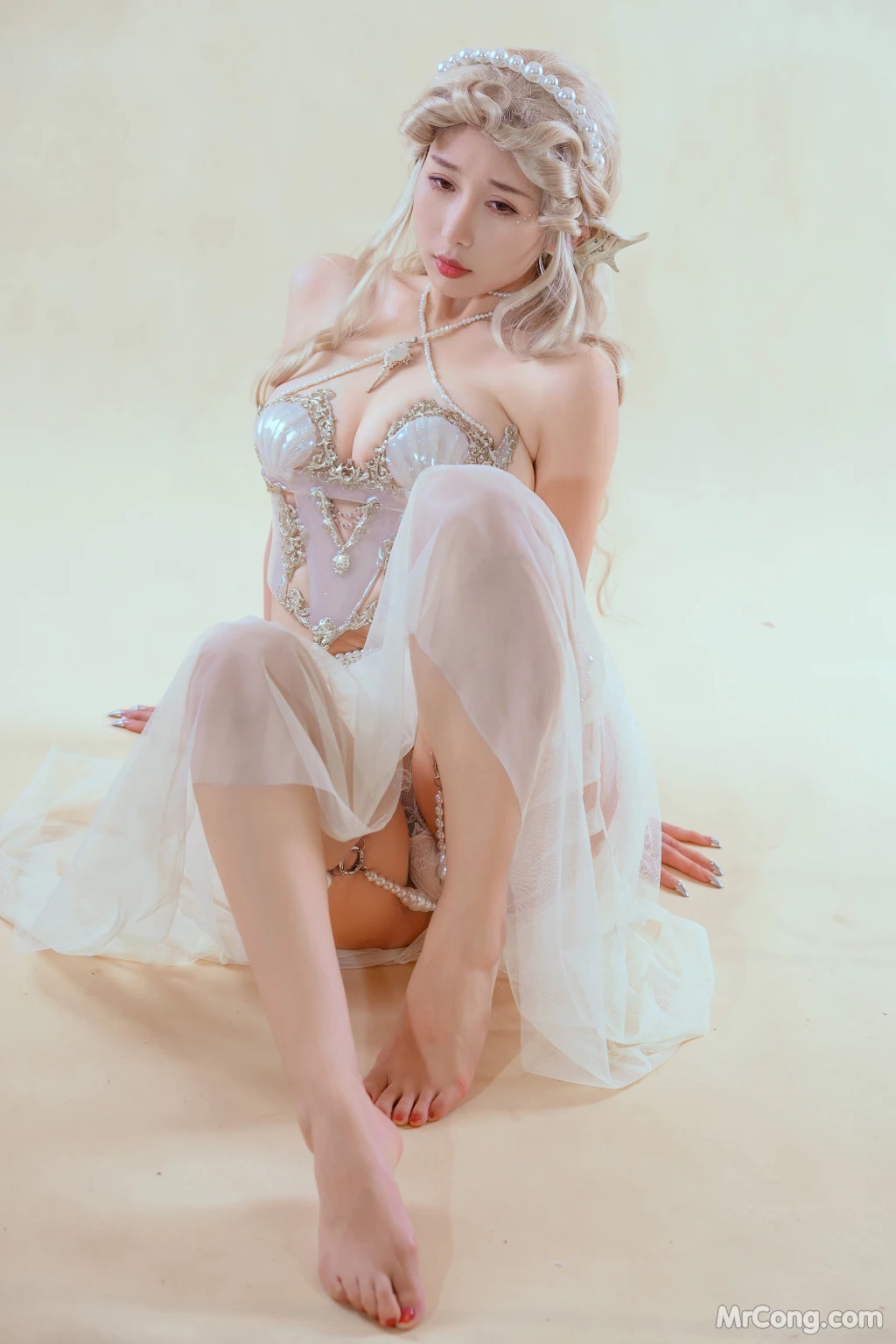 Coser@云溪溪 (Yunx1x1) Vol.057: 珊迦娜·人鱼（奶桃桃） (31 photos) – Page 3