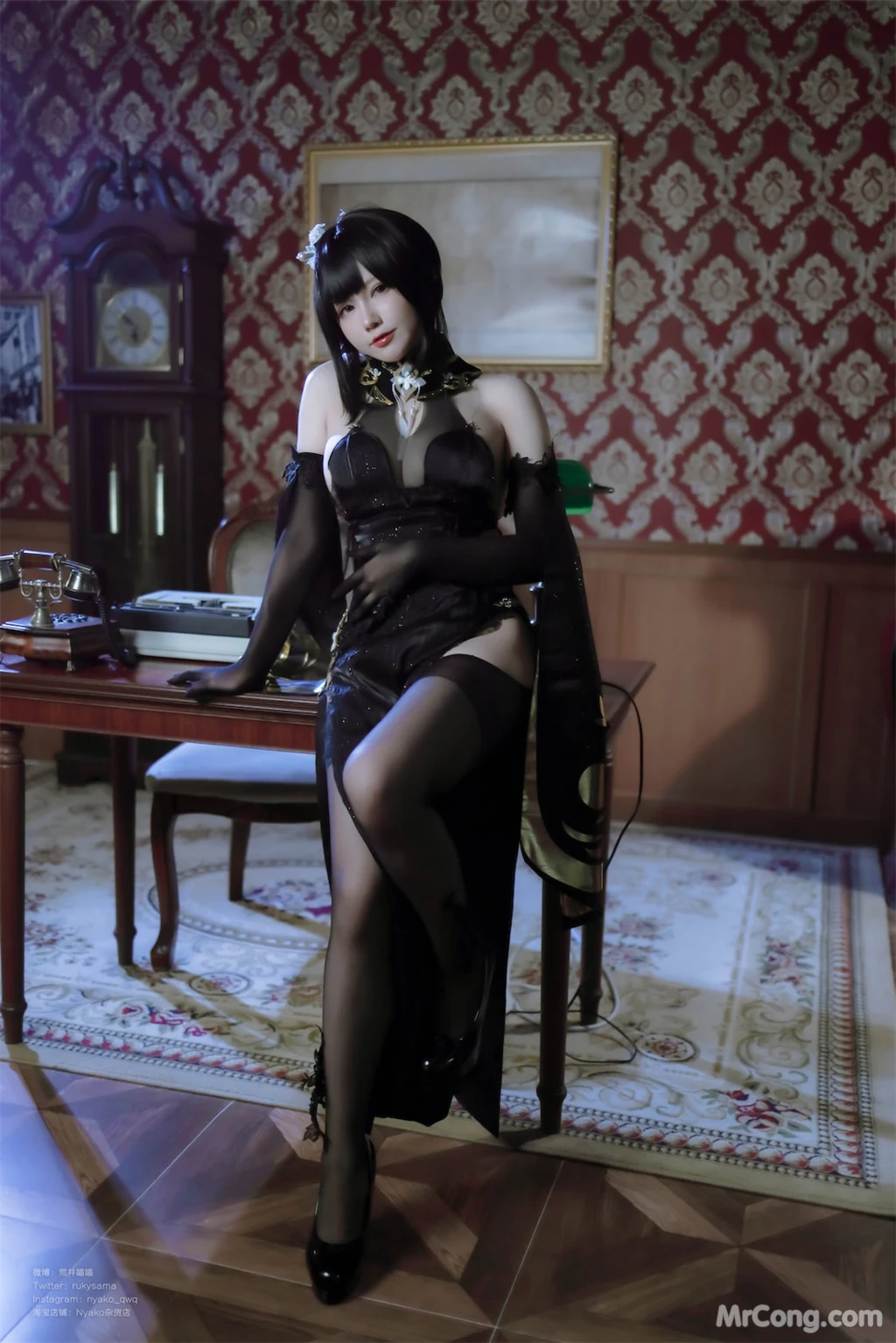 Coser@Nyako喵子: 碧蓝航线镇海 (46 photos) – Page 4
