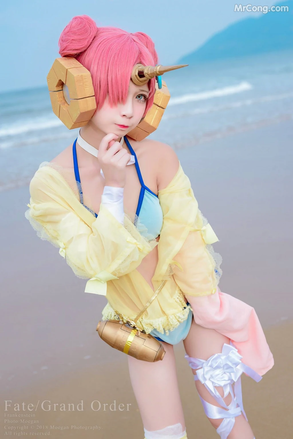 Coser@沖田凜花Rinka: Fate Grand Order-Frankenstein (19 photos)插图