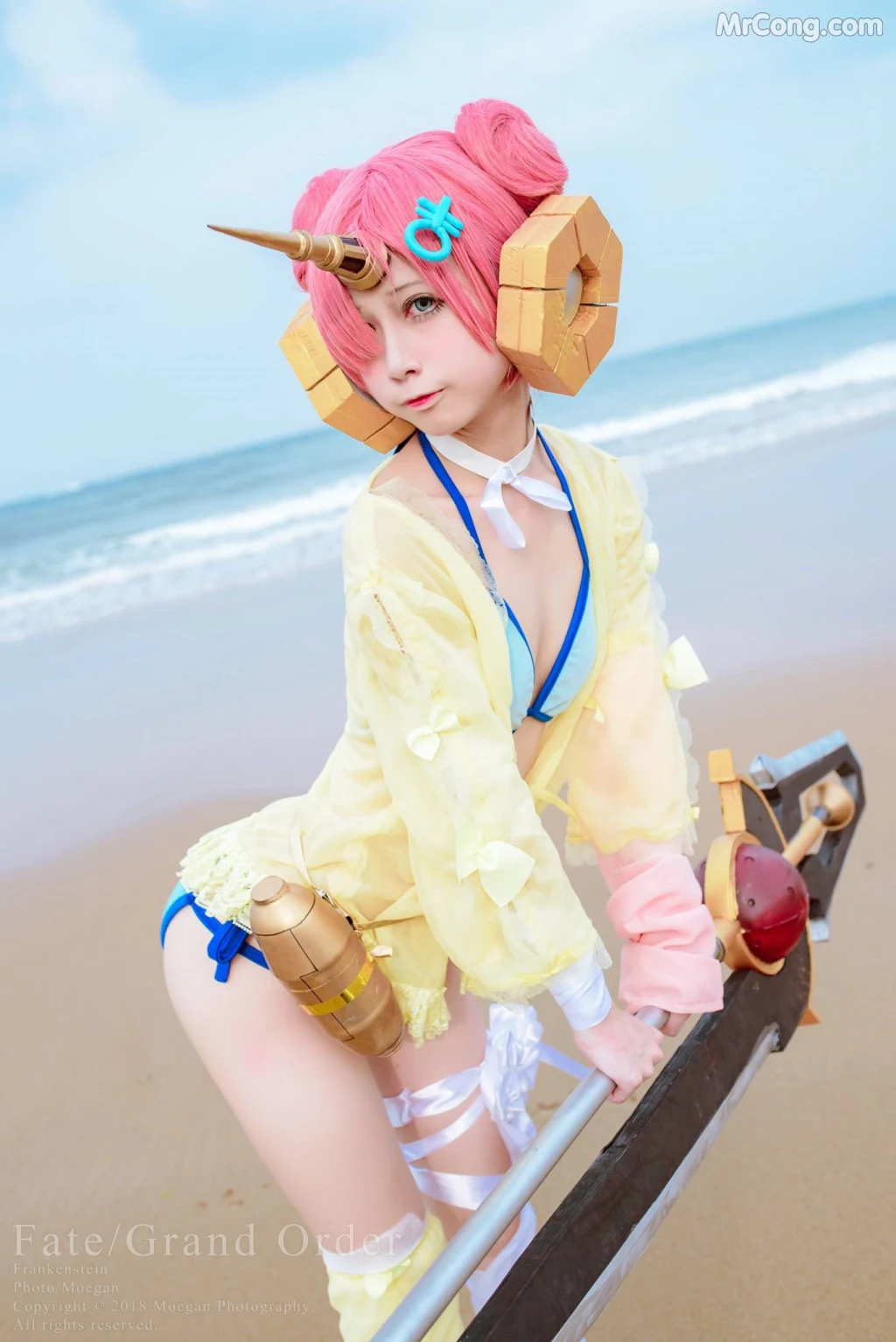 Coser@沖田凜花Rinka: Fate Grand Order-Frankenstein (19 photos)插图3