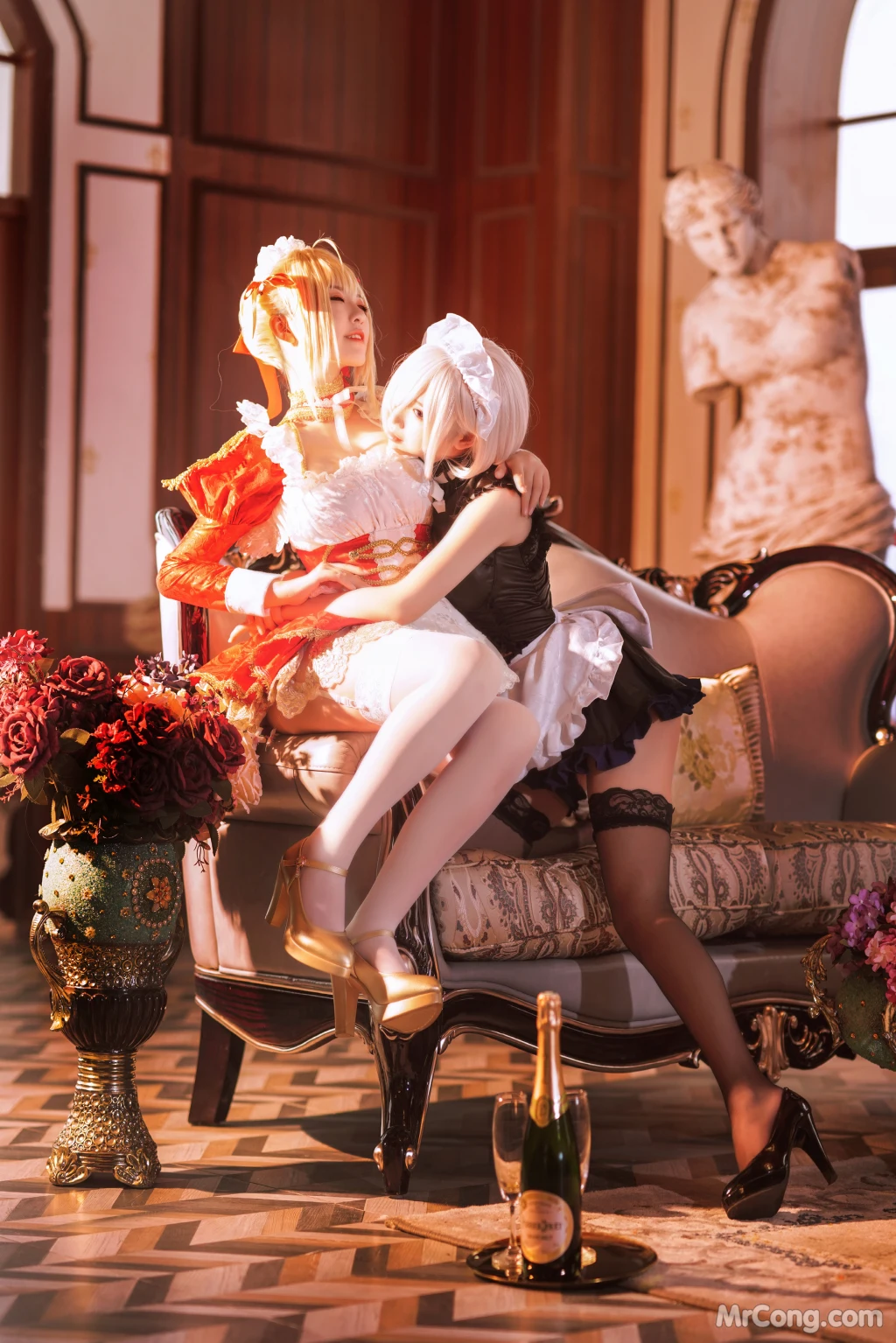 Coser@面饼仙儿 No.071: Claudius x Kyrielight Maid – 半半子X面饼仙儿 (22 photos) – Page 2