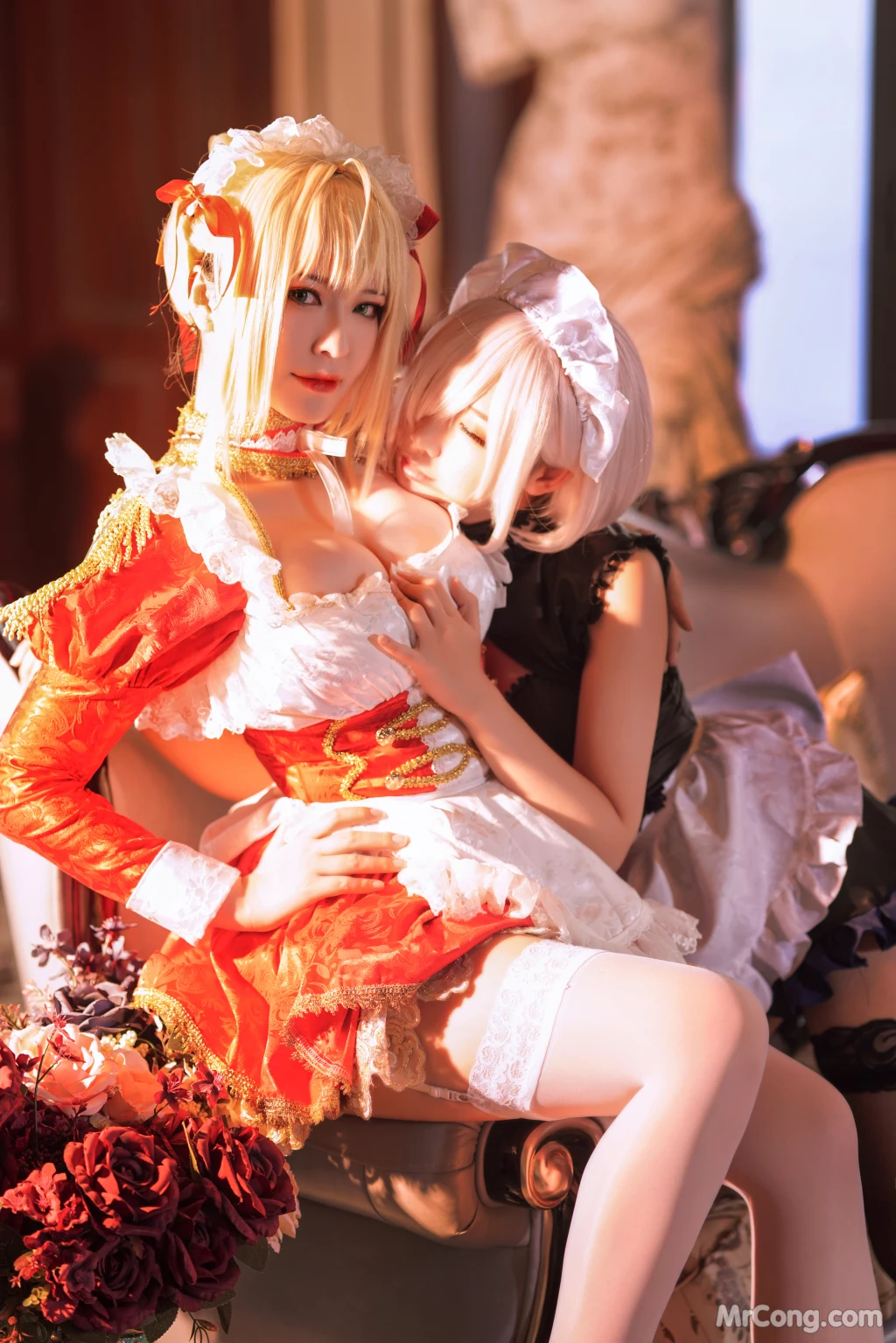 Coser@面饼仙儿 No.071: Claudius x Kyrielight Maid – 半半子X面饼仙儿 (22 photos) – Page 2