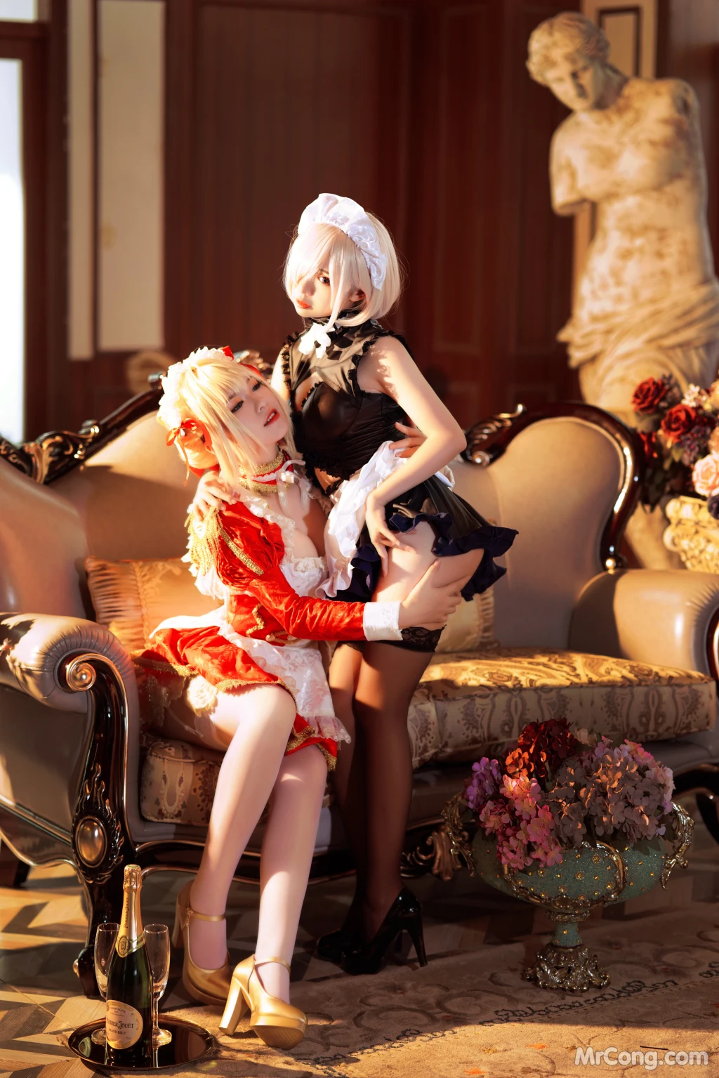 Coser@面饼仙儿 No.071: Claudius x Kyrielight Maid – 半半子X面饼仙儿 (22 photos) – Page 2