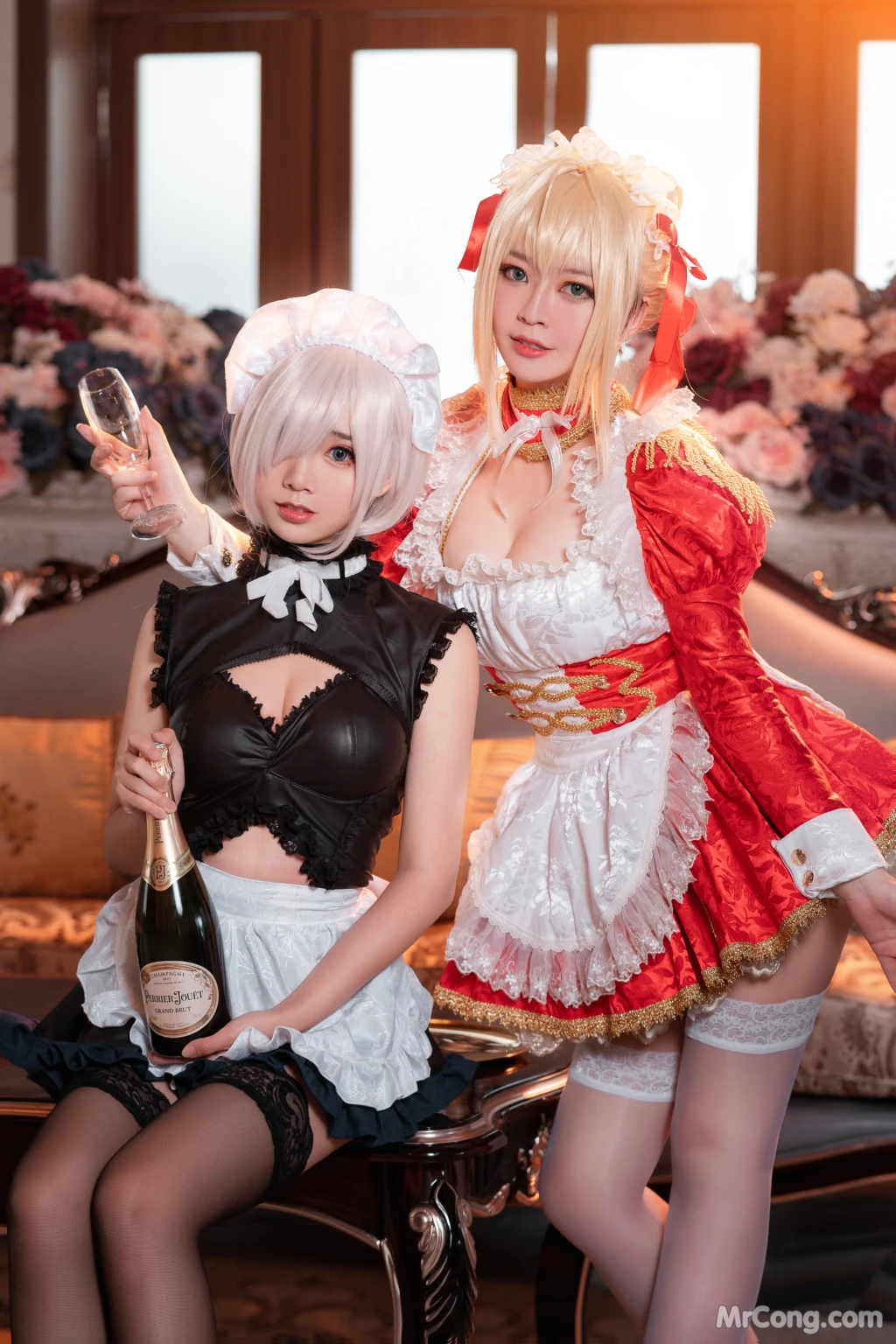Coser@面饼仙儿 No.071: Claudius x Kyrielight Maid – 半半子X面饼仙儿 (22 photos) – Page 2