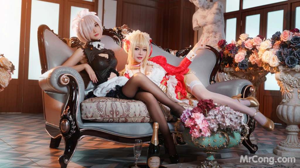 Coser@面饼仙儿 No.071: Claudius x Kyrielight Maid – 半半子X面饼仙儿 (22 photos) – Page 2