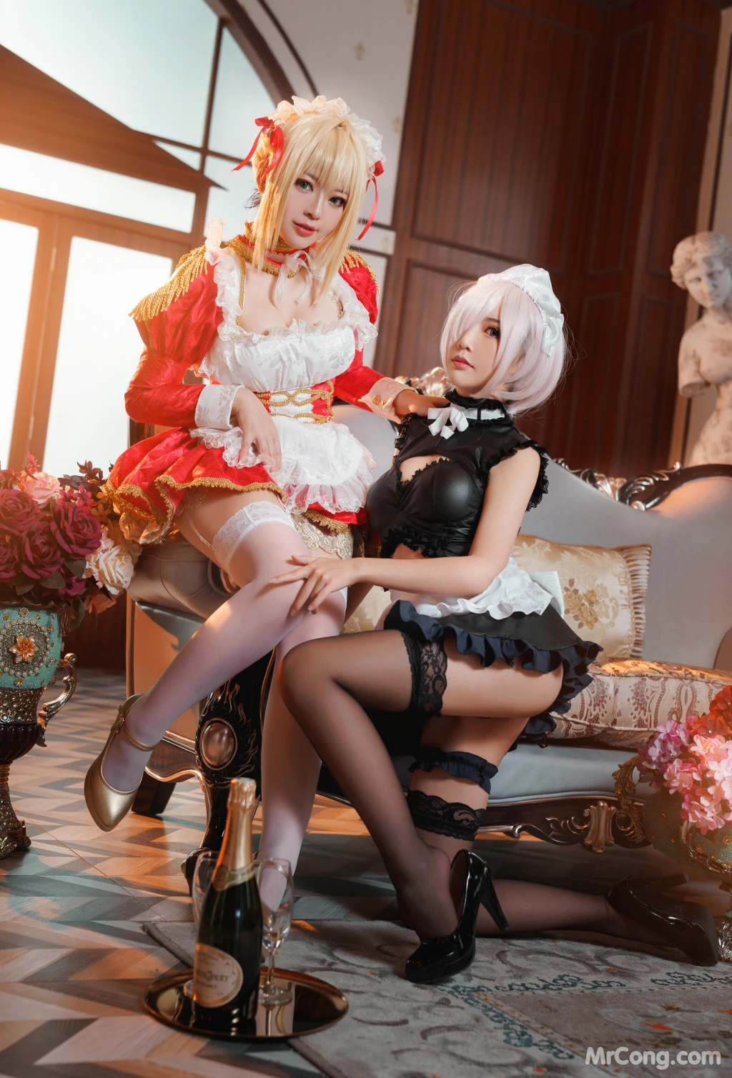 Coser@面饼仙儿 No.071: Claudius x Kyrielight Maid – 半半子X面饼仙儿 (22 photos) – Page 2