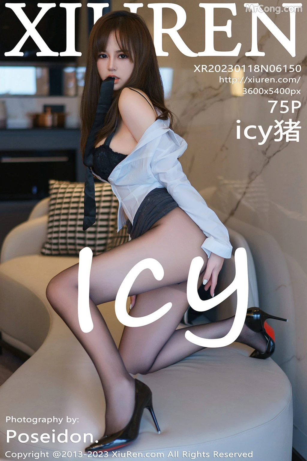 XIUREN No.6150: icy猪 (76 photos)