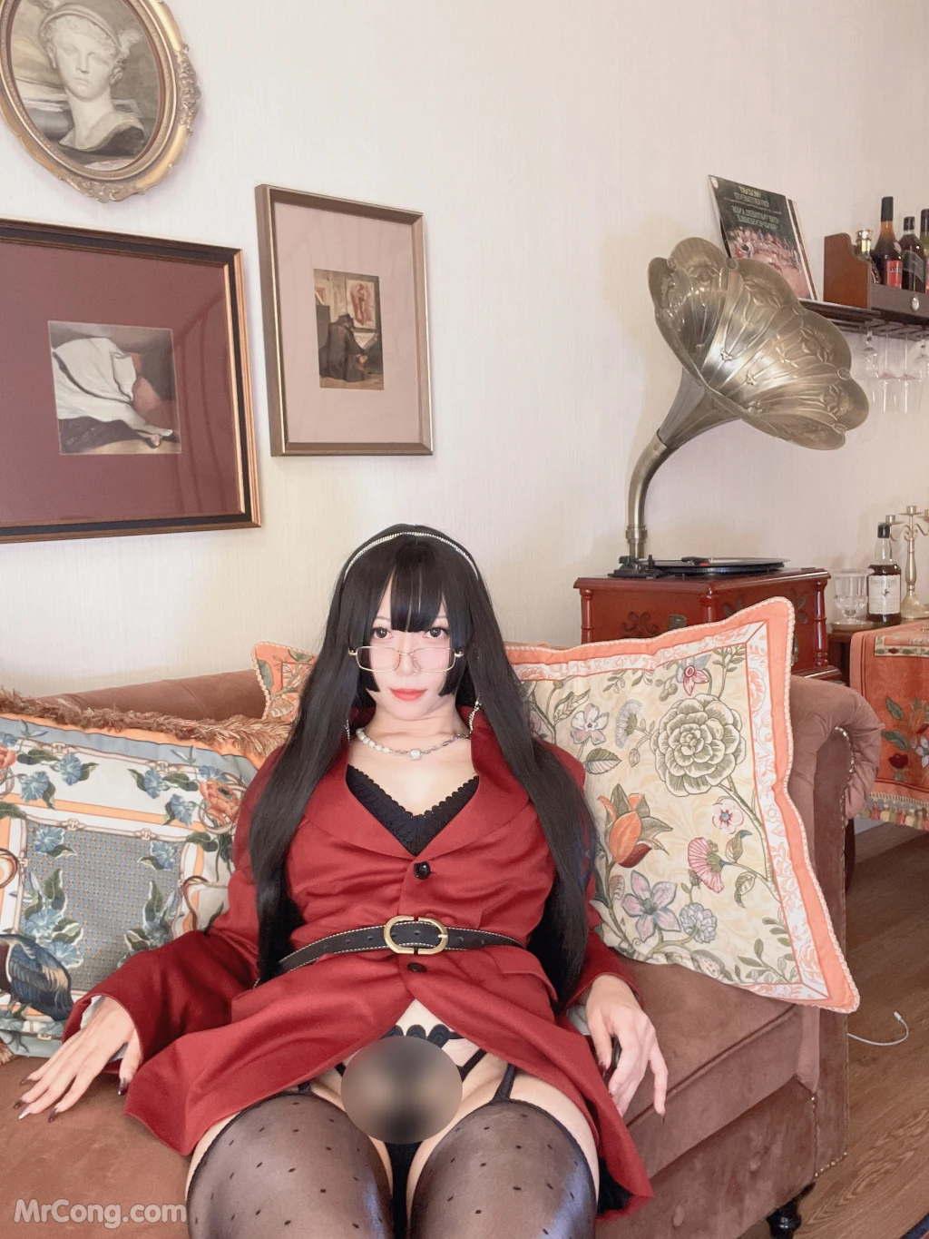 Coser@Money冷冷 No.035: 红西装 (79 photos) – Page 5