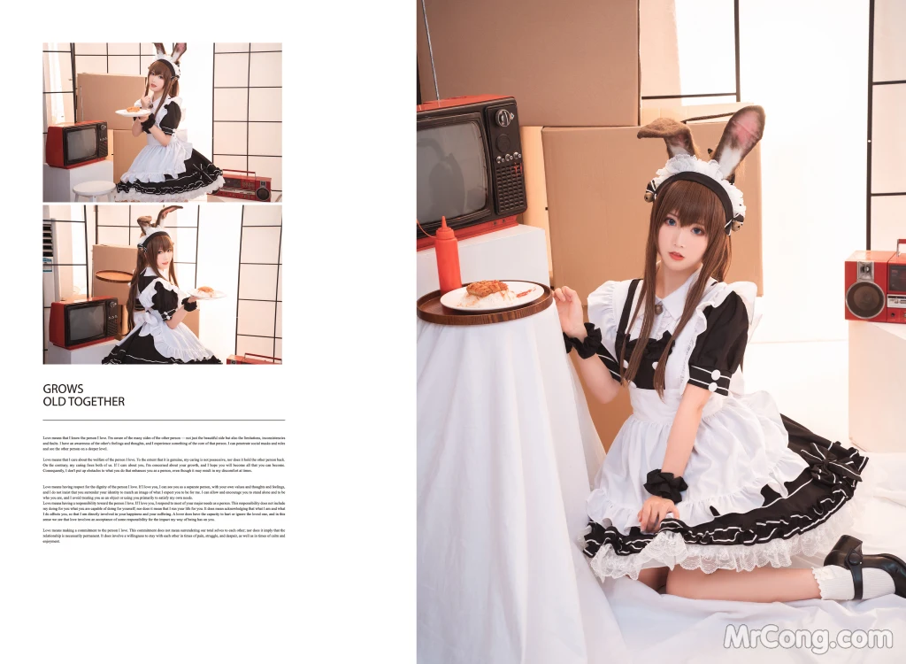 Coser@面饼仙儿 No.078: 阿米驴女仆 (23 photos) – Page 2