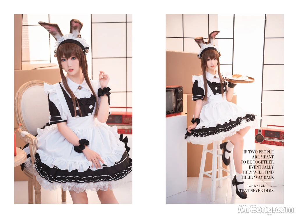 Coser@面饼仙儿 No.078: 阿米驴女仆 (23 photos) – Page 2
