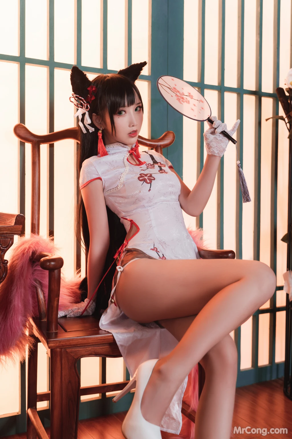 Coser@面饼仙儿 No.081: 旗袍爱宕 (25 photos) – Page 2