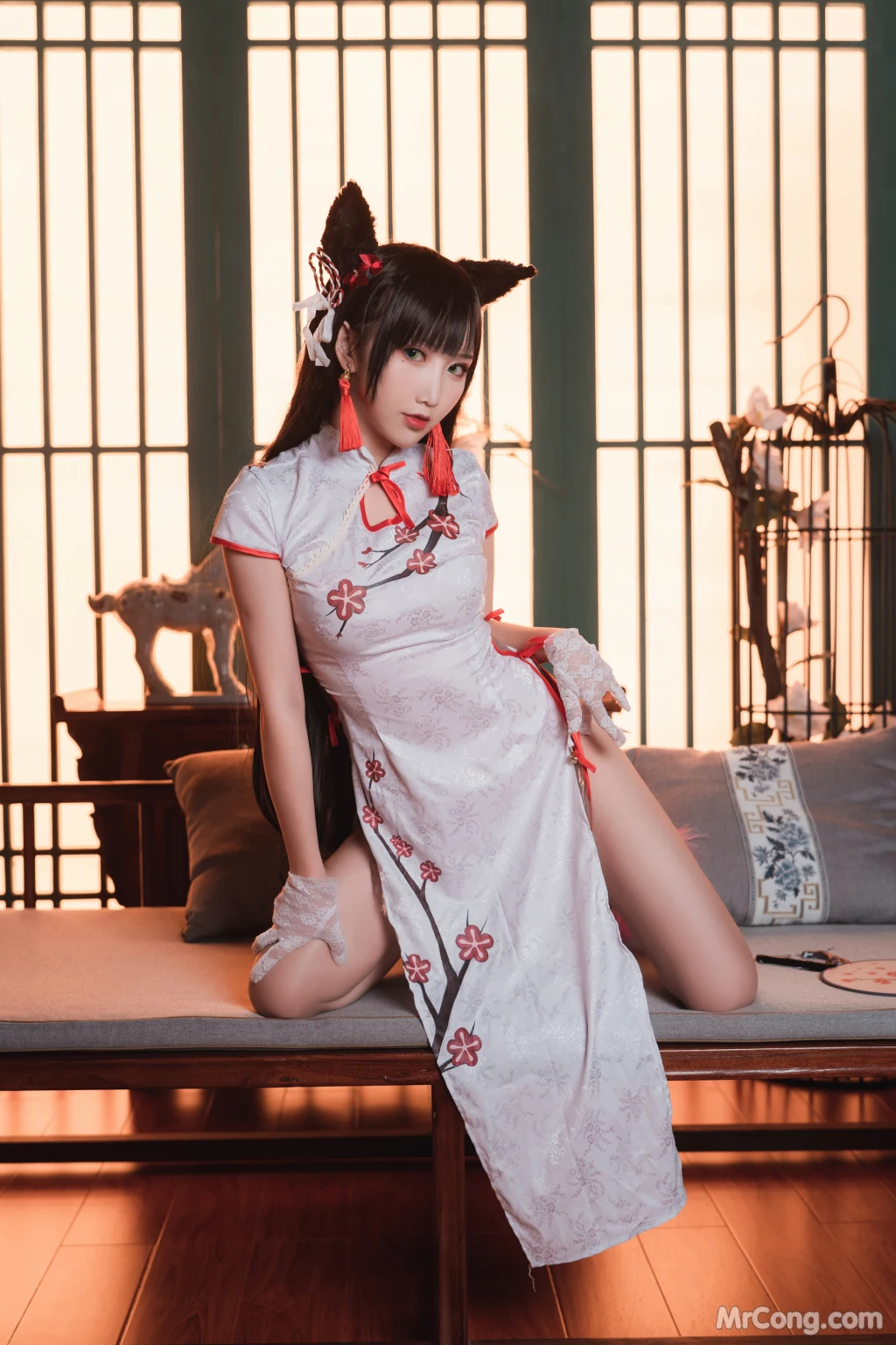 Coser@面饼仙儿 No.081: 旗袍爱宕 (25 photos) – Page 3