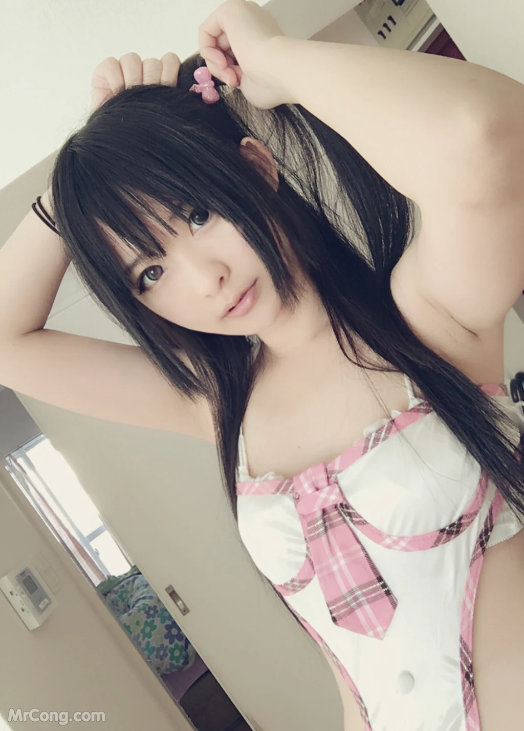 Coser@习呆呆: 粉红色智服 (30 photos + 2 videos)插图4