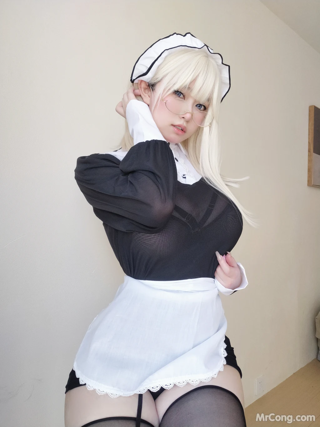 Coser@女主K: 主人的女仆 (69 photos)