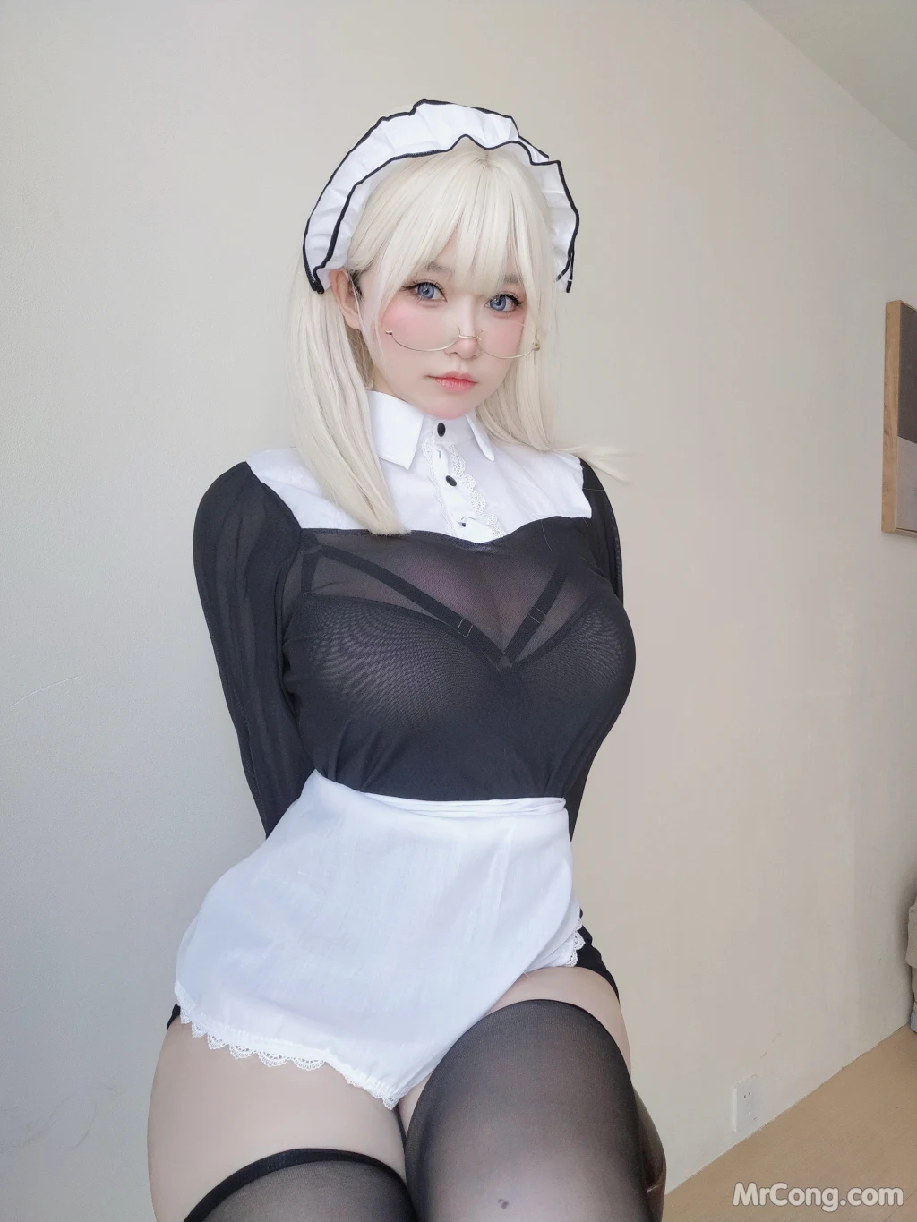 Coser@女主K: 主人的女仆 (69 photos)