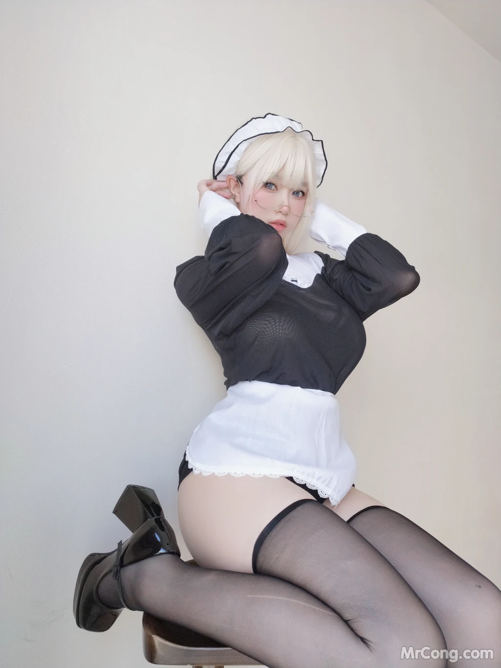 Coser@女主K: 主人的女仆 (69 photos)