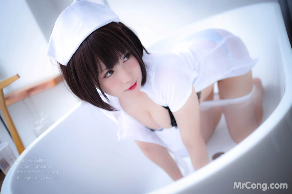 Coser@Nyako喵子: 护士服 (155 photos )