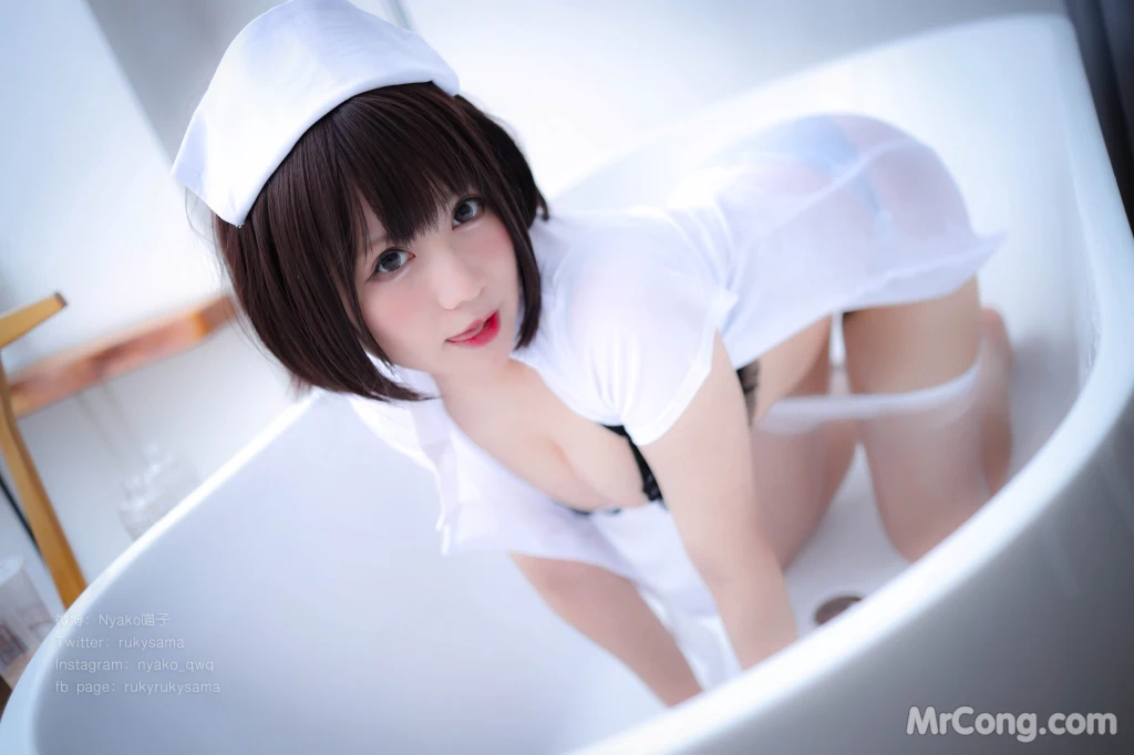 Coser@Nyako喵子: 护士服 (155 photos )