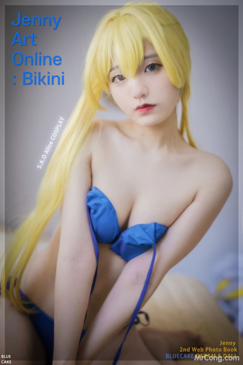 [BLUECAKE] Jeong Jenny (정제니): Vol.2 Jenny Art Online (Bikini + Jenicization) (123 photos)