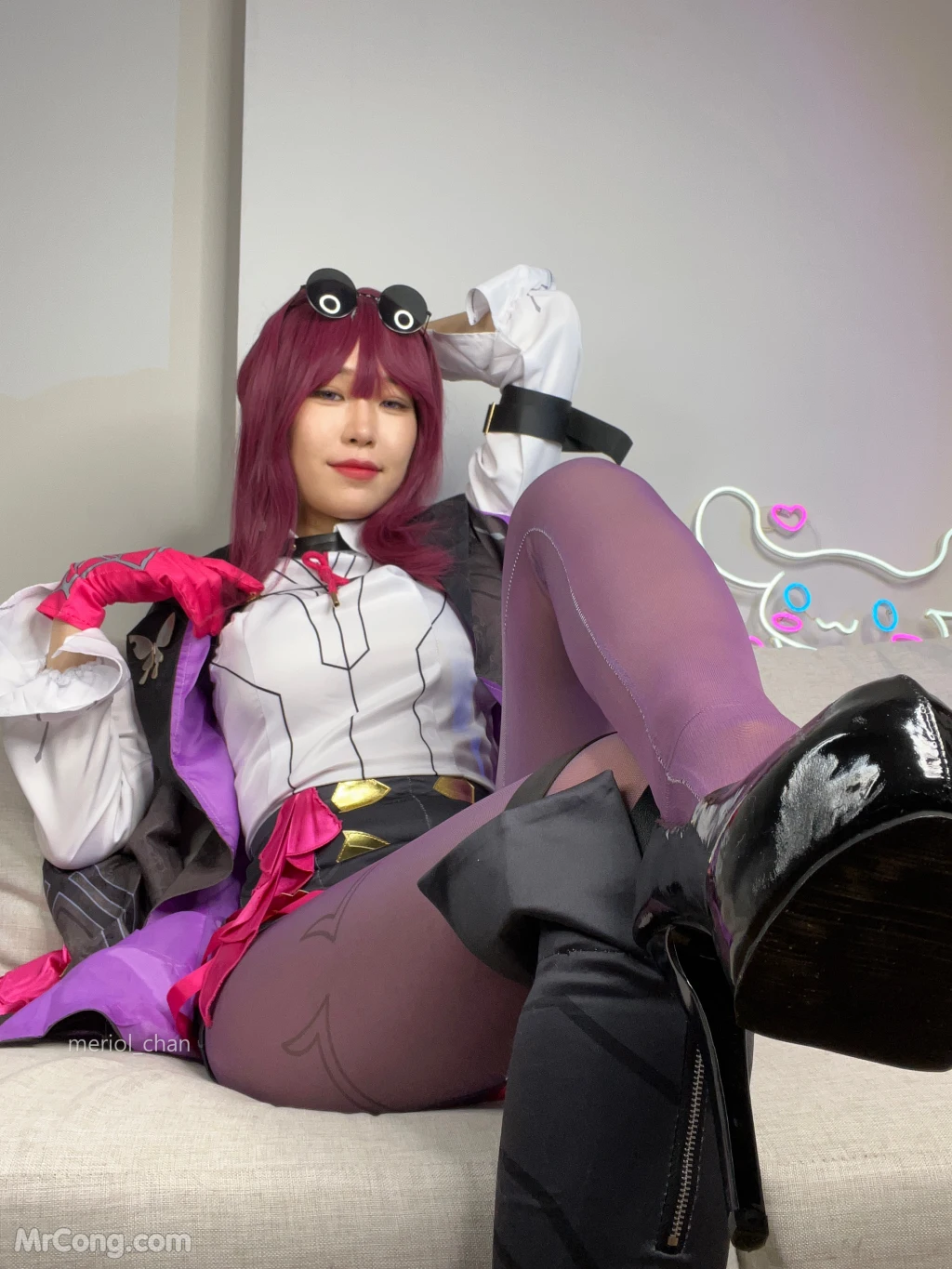 Coser@Meriol Chan: Honkai Star Rail - Kafka (34 photos + 5 videos)插图7