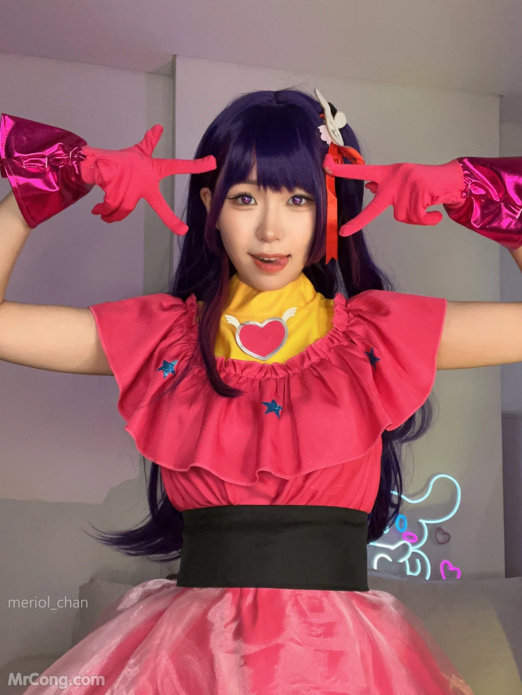 Coser@Meriol Chan: Oshi no Ko - Ai Hoshino (57 photos + 4 videos)插图