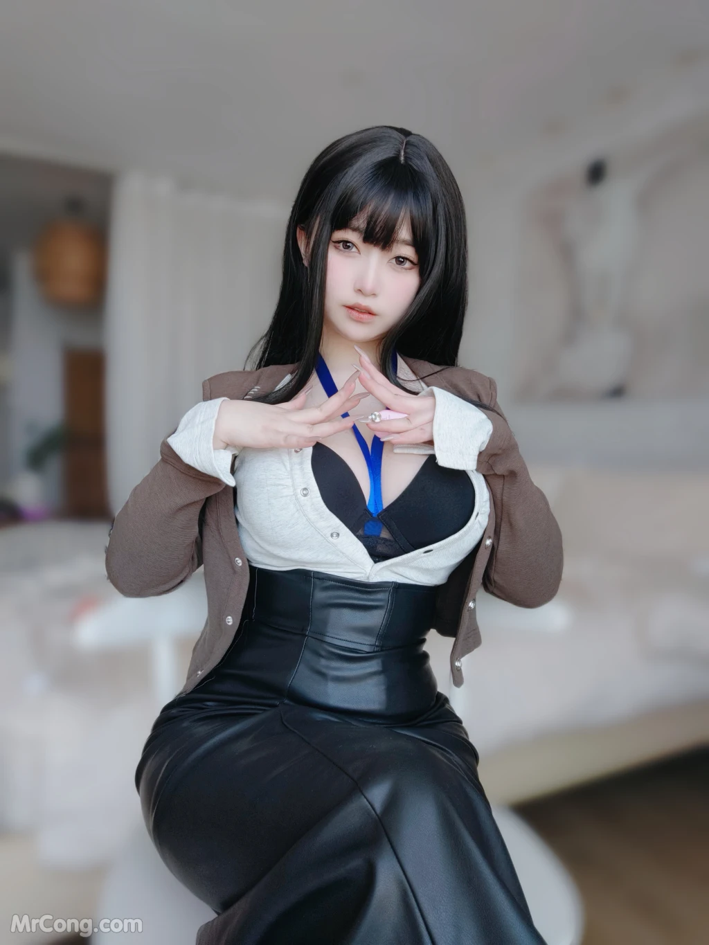 Coser@女主K: 上司的秘密 (109 photos + 1 video)插图2