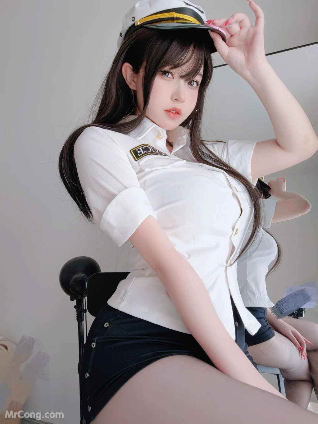 Coser@女主K: 新任部下 (103 photos)插图